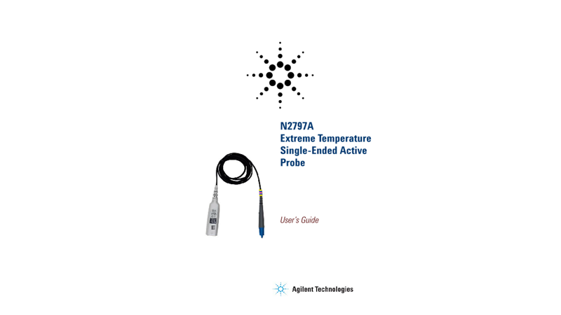 N2797A温度拡張アクティブプローブ、1.5 GHz｜キーサイト